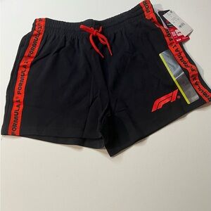 NWT Boy's Size Small Licensed Formula 1 Cotton Shorts 🏎️🏎️ (H)
